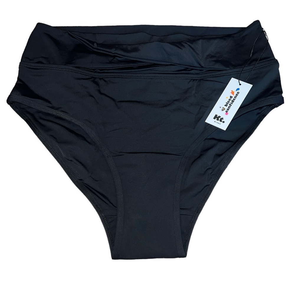 KT by KNIX Period Swim Twist High Rise Bikini Bottom
